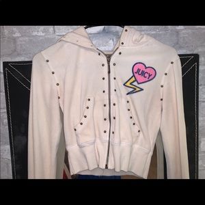 Juicy Couture Crop Velvet Material Jacket